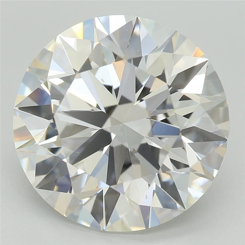 5.01ct E VVS2 Rare Carat Ideal Cut Round Lab Grown Diamond