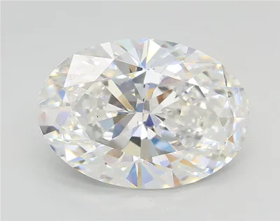 3.02ct E VS1 Rare Carat Ideal Cut Oval Lab Grown Diamond