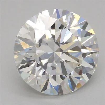2.55ct F VVS2 Excellent Cut Round Lab Grown Diamond