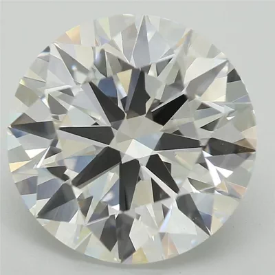 4.01ct E VVS2 Rare Carat Ideal Cut Round Lab Grown Diamond