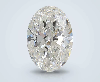 3.02ct D VS1 Rare Carat Ideal Cut Oval Lab Grown Diamond