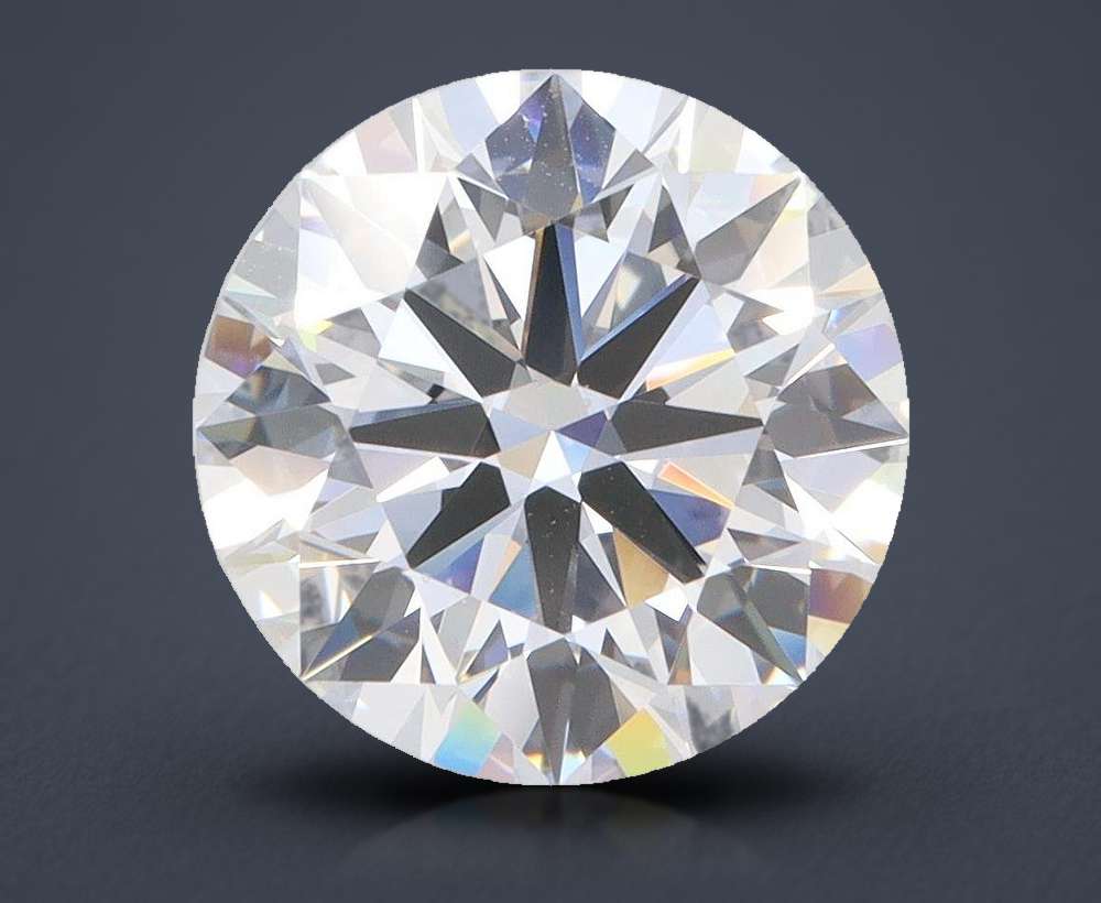 4.00ct E VS1 Rare Carat Ideal Cut Round Lab Grown Diamond