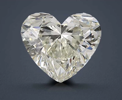2.01ct J SI1 Rare Carat Ideal Cut Heart Diamond