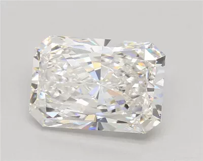 5.54ct F VS1 Rare Carat Ideal Cut Radiant Lab Grown Diamond