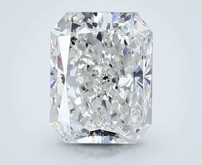 2.01ct J SI2 Rare Carat Ideal Cut Radiant Diamond