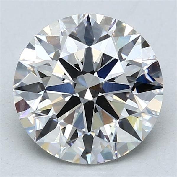 2.54ct E VVS2 Rare Carat Ideal Cut Round Lab Grown Diamond