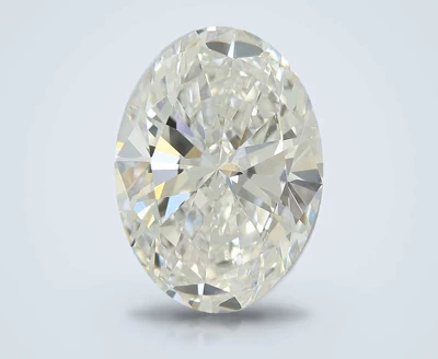4.05ct E VVS2 Very Good Cut Oval Lab Grown Diamond