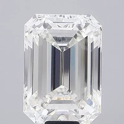 20.05ct F VVS1 Rare Carat Ideal Cut Emerald Lab Grown Diamond