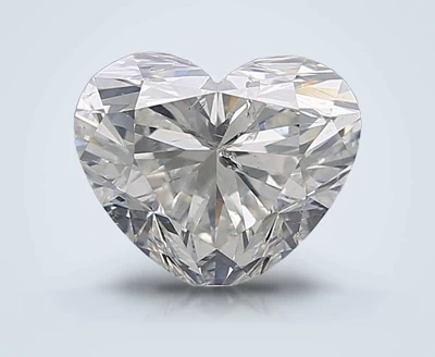 2.01ct H SI2 Rare Carat Ideal Cut Heart Diamond
