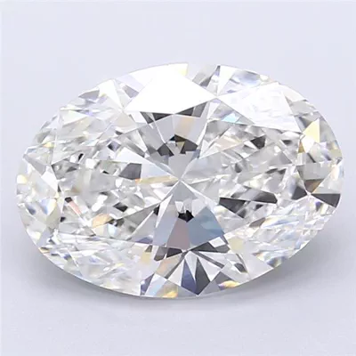 7.04ct E VS1 Rare Carat Ideal Cut Oval Lab Grown Diamond