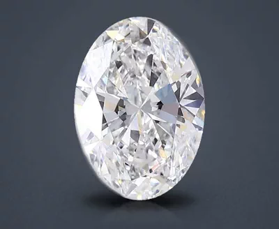 7.04ct E VS1 Rare Carat Ideal Cut Oval Lab Grown Diamond