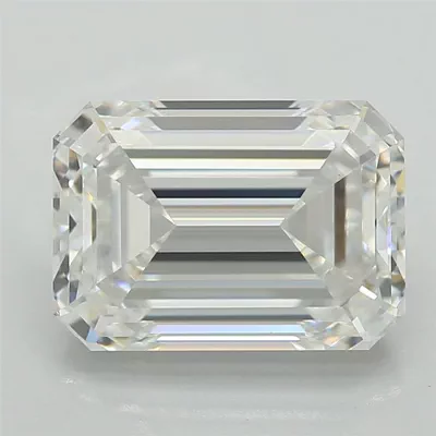 2.06ct D VS1 Very Good Cut Emerald Lab Grown Diamond