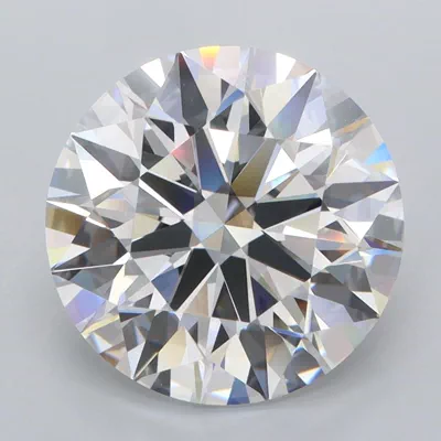 4.62ct D FL Rare Carat Ideal Cut Round Lab Grown Diamond