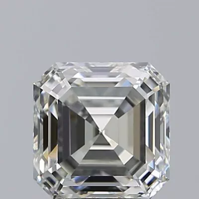 3.01ct I VS1 Rare Carat Ideal Cut Asscher Diamond