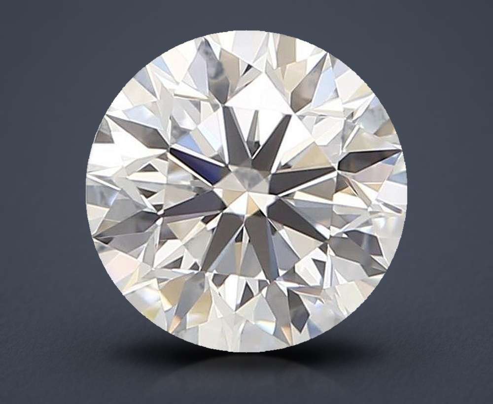 0.73ct E VVS2 Excellent Cut Round Diamond