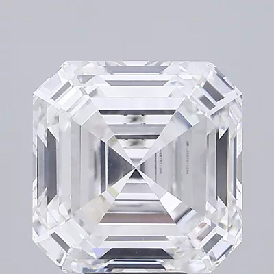 9.00ct E VVS2 Rare Carat Ideal Cut Asscher Lab Grown Diamond