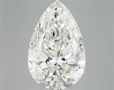 10.34ct F VVS2 Rare Carat Ideal Cut Pear Lab Grown Diamond