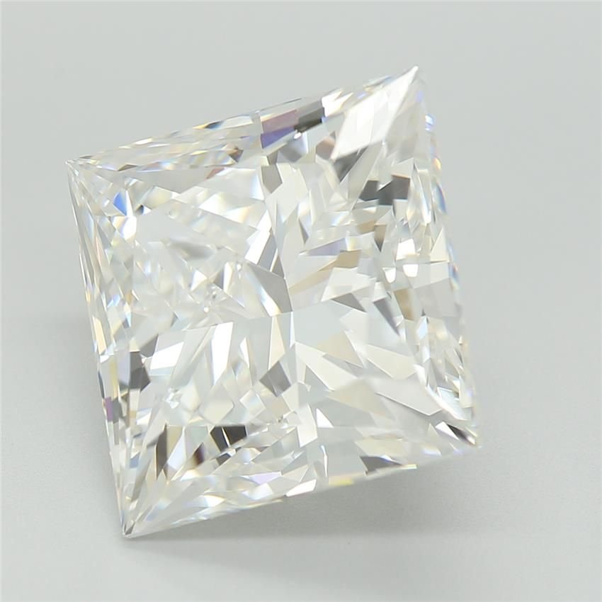 5.06ct E VVS2 Rare Carat Ideal Cut Princess Lab Grown Diamond