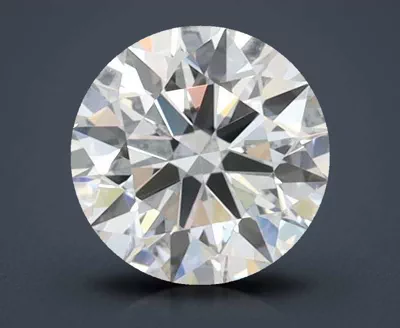 0.63ct D FL Rare Carat Ideal Cut Round Lab Grown Diamond