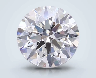 4.05ct E VS1 Rare Carat Ideal Cut Round Lab Grown Diamond