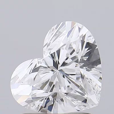 1.44ct D VS2 Rare Carat Ideal Cut Heart Lab Grown Diamond