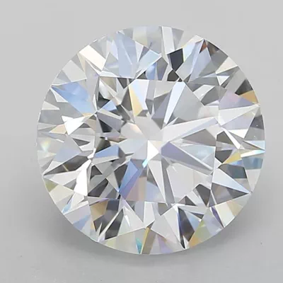 6.04ct D VVS1 Rare Carat Ideal Cut Round Lab Grown Diamond