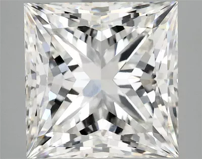 5.07ct G VS1 Rare Carat Ideal Cut Princess Lab Grown Diamond