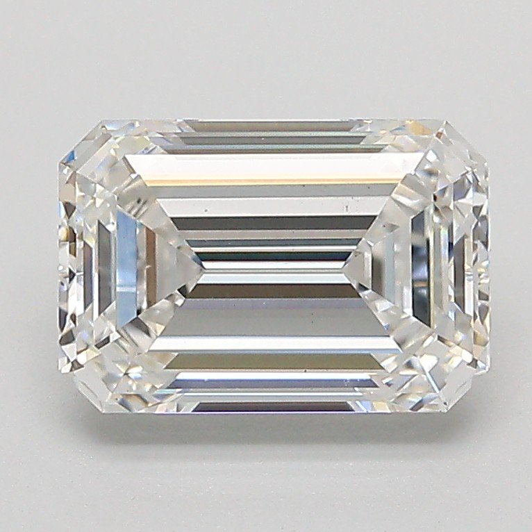 2.08ct E VS1 Rare Carat Ideal Cut Emerald Lab Grown Diamond