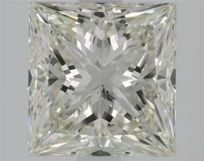 1.75ct K SI2 Rare Carat Ideal Cut Princess Diamond