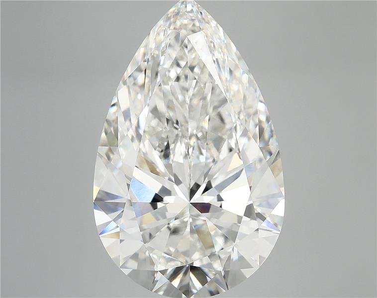 10.01ct G VVS2 Rare Carat Ideal Cut Pear Lab Grown Diamond