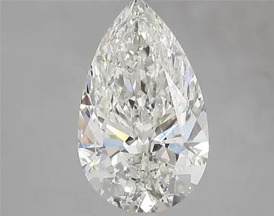2.04ct I SI2 Rare Carat Ideal Cut Pear Diamond