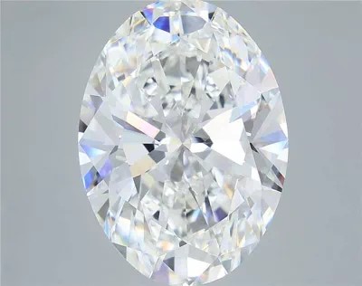 11.52ct F VS1 Rare Carat Ideal Cut Oval Lab Grown Diamond