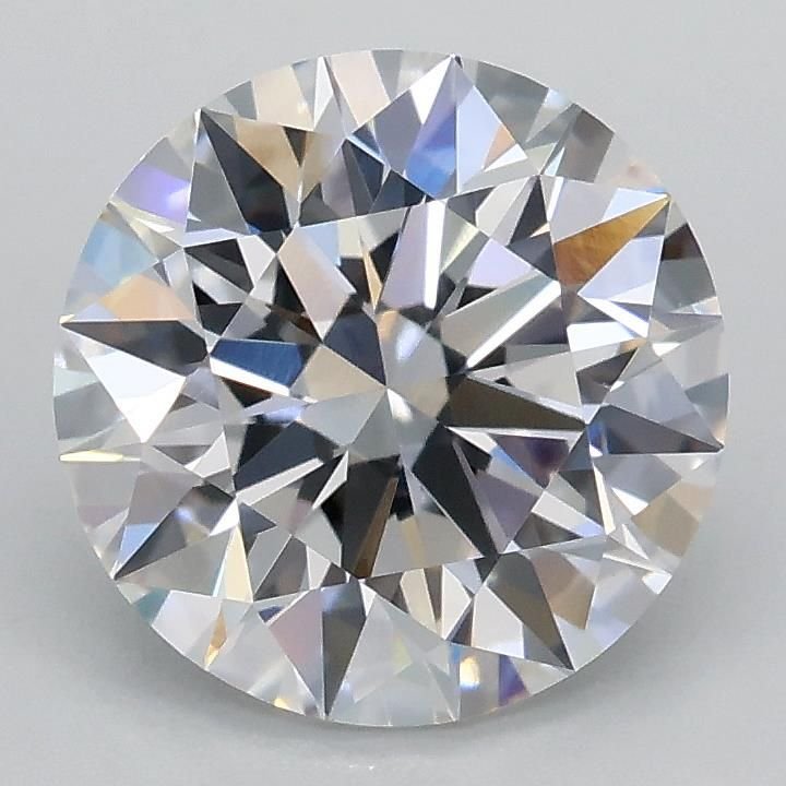 2.08ct D VVS2 Rare Carat Ideal Cut Round Lab Grown Diamond