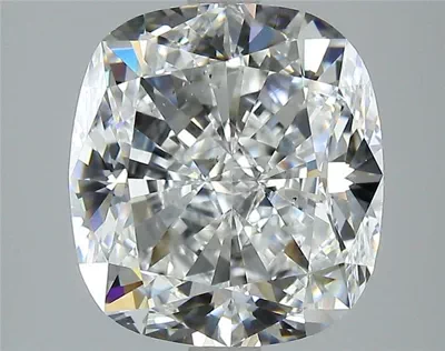 6.02ct F VS2 Very Good Cut Cushion Diamond