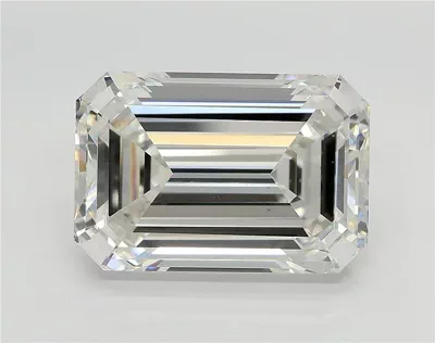 7.51ct G VS1 Rare Carat Ideal Cut Emerald Lab Grown Diamond