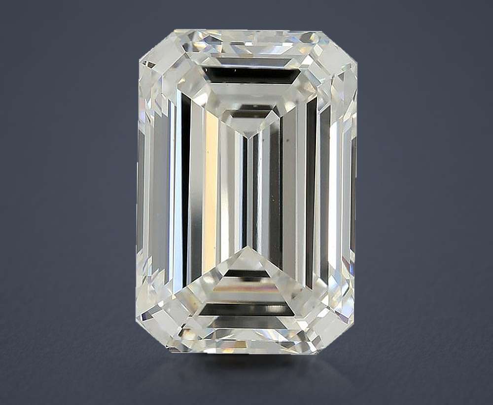7.51ct G VS1 Rare Carat Ideal Cut Emerald Lab Grown Diamond