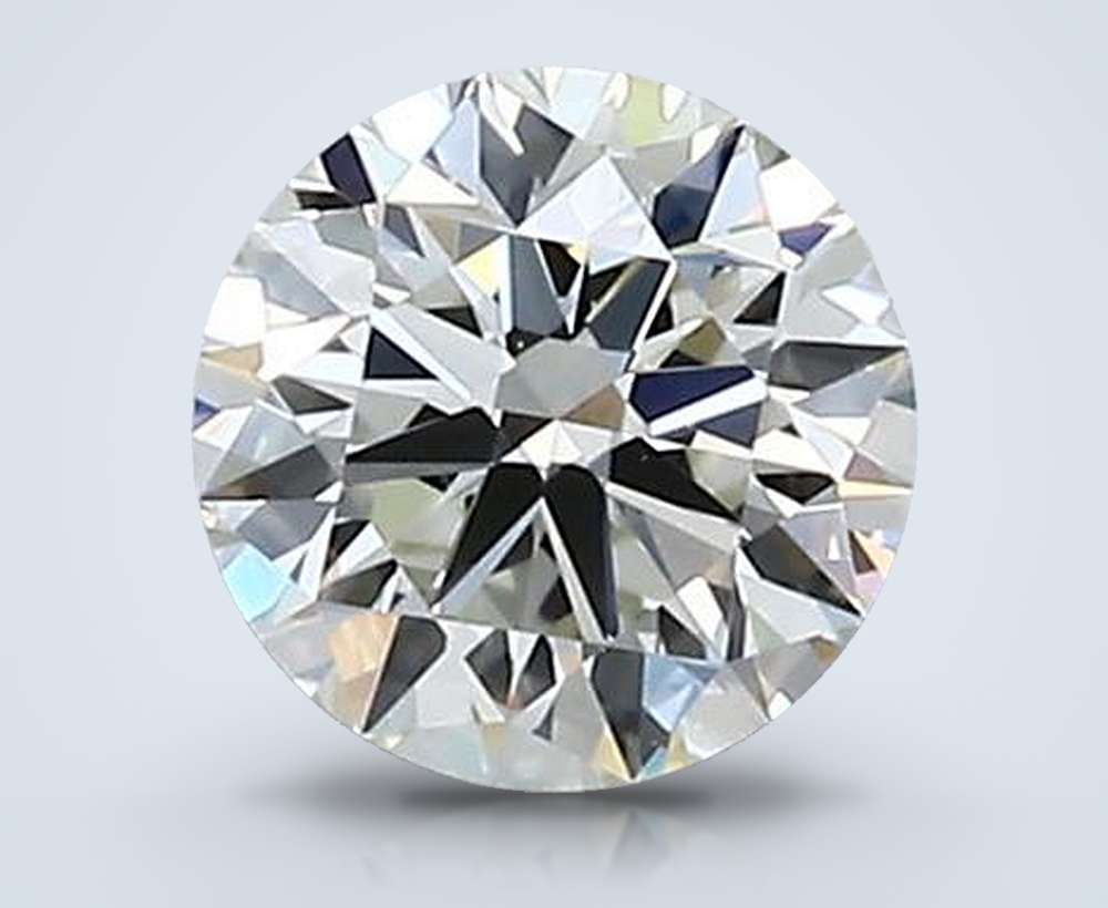0.50ct J VVS1 Very Good Cut Round Diamond