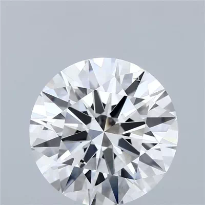 5.01ct F SI1 Excellent Cut Round Lab Grown Diamond