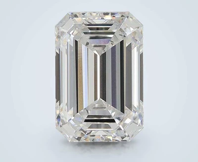 2.31ct D VS1 Excellent Cut Emerald Lab Grown Diamond
