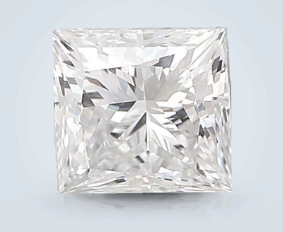 1.54ct D VVS1 Rare Carat Ideal Cut Princess Lab Grown Diamond