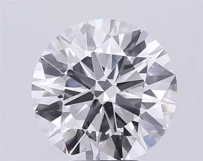 6.02ct D VS1 Rare Carat Ideal Cut Round Lab Grown Diamond
