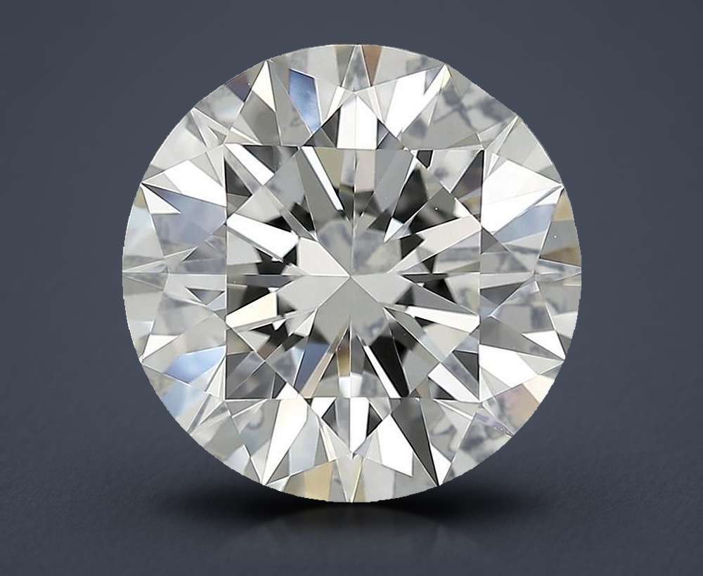 5.51ct J VVS2 Rare Carat Ideal Cut Round Diamond
