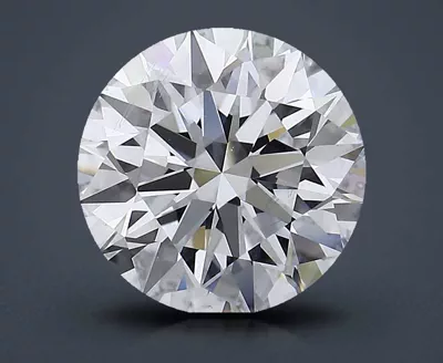 3.33ct E SI1 Rare Carat Ideal Cut Round Lab Grown Diamond