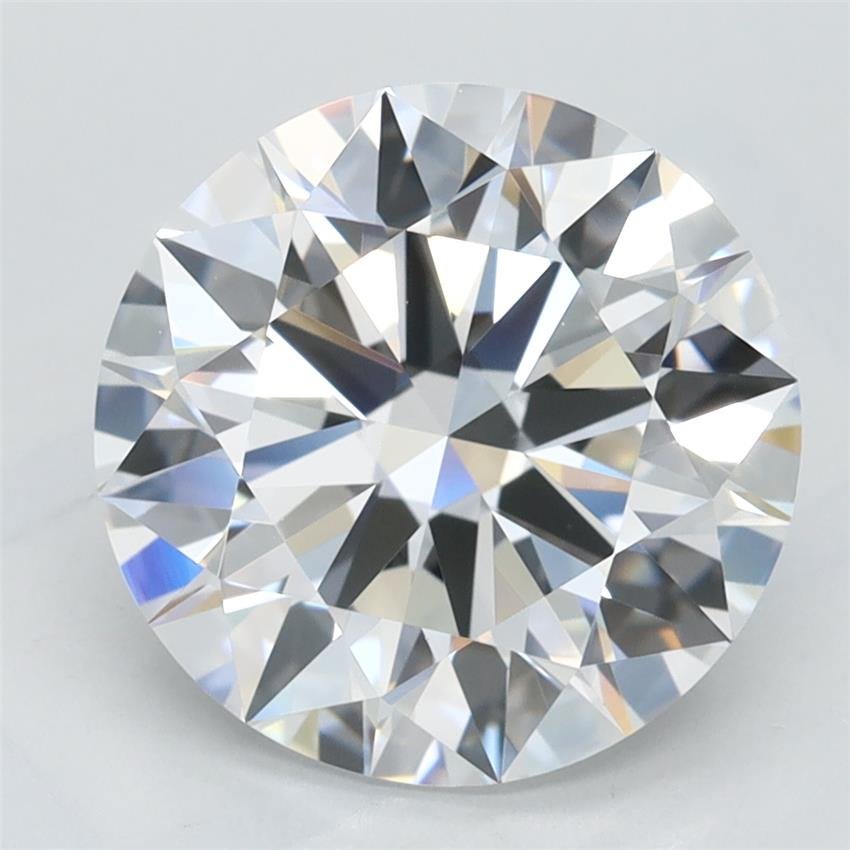 2.93ct D VVS1 Rare Carat Ideal Cut Round Lab Grown Diamond