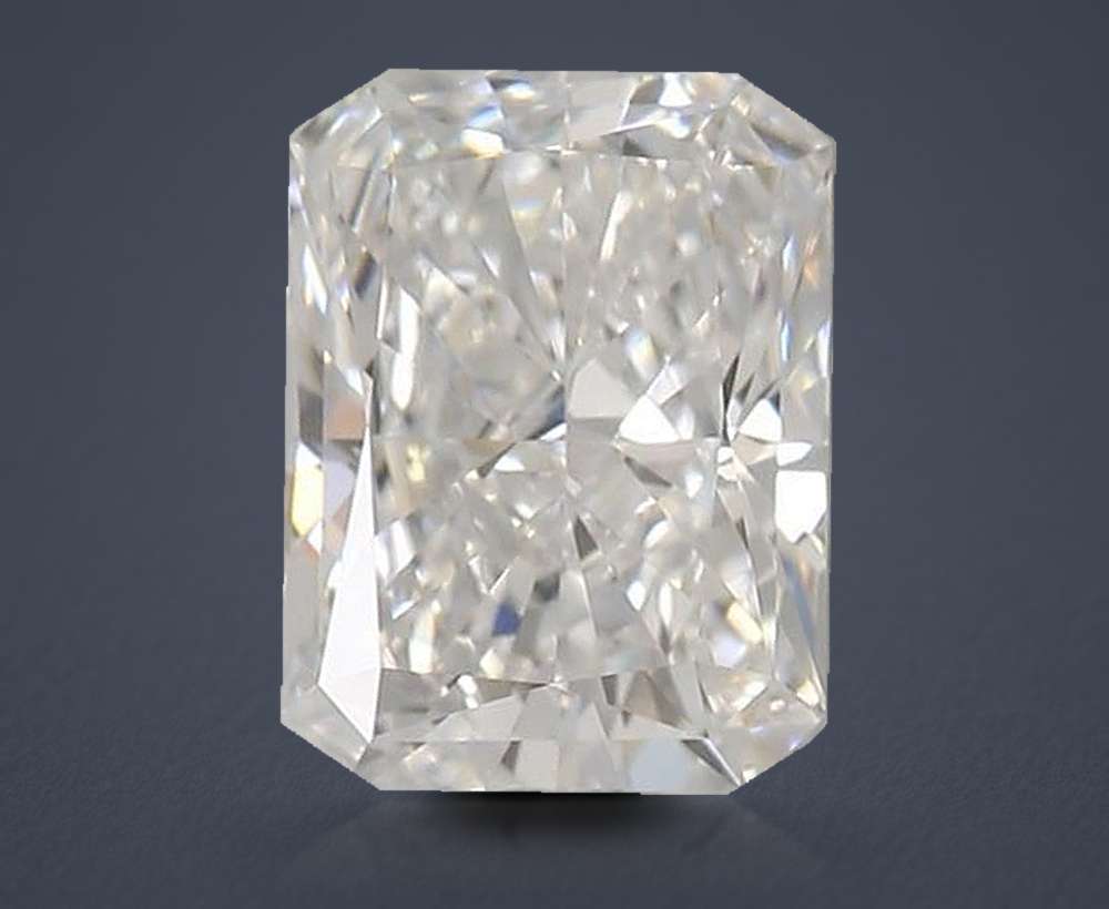 1.07ct D VVS2 Rare Carat Ideal Cut Radiant Lab Grown Diamond