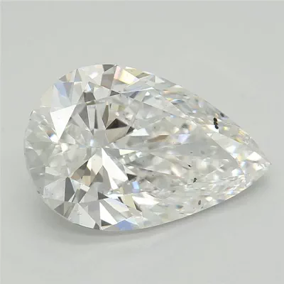 2.30ct D SI1 Rare Carat Ideal Cut Pear Lab Grown Diamond