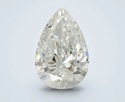 2.30ct D SI1 Rare Carat Ideal Cut Pear Lab Grown Diamond