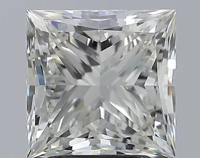3.01ct J VS1 Excellent Cut Princess Diamond