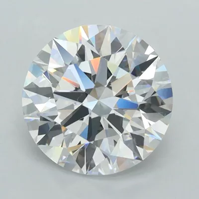 2.39ct D FL Rare Carat Ideal Cut Round Lab Grown Diamond
