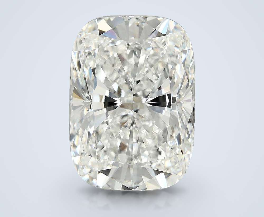 10.15ct F VVS2 Rare Carat Ideal Cut Cushion Lab Grown Diamond